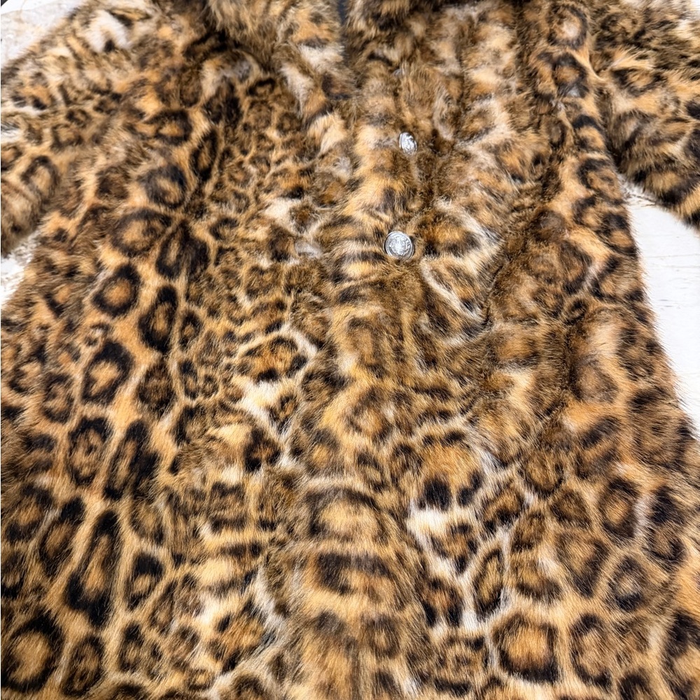 Paco Rabanne Leopard Print Teddy Jacket